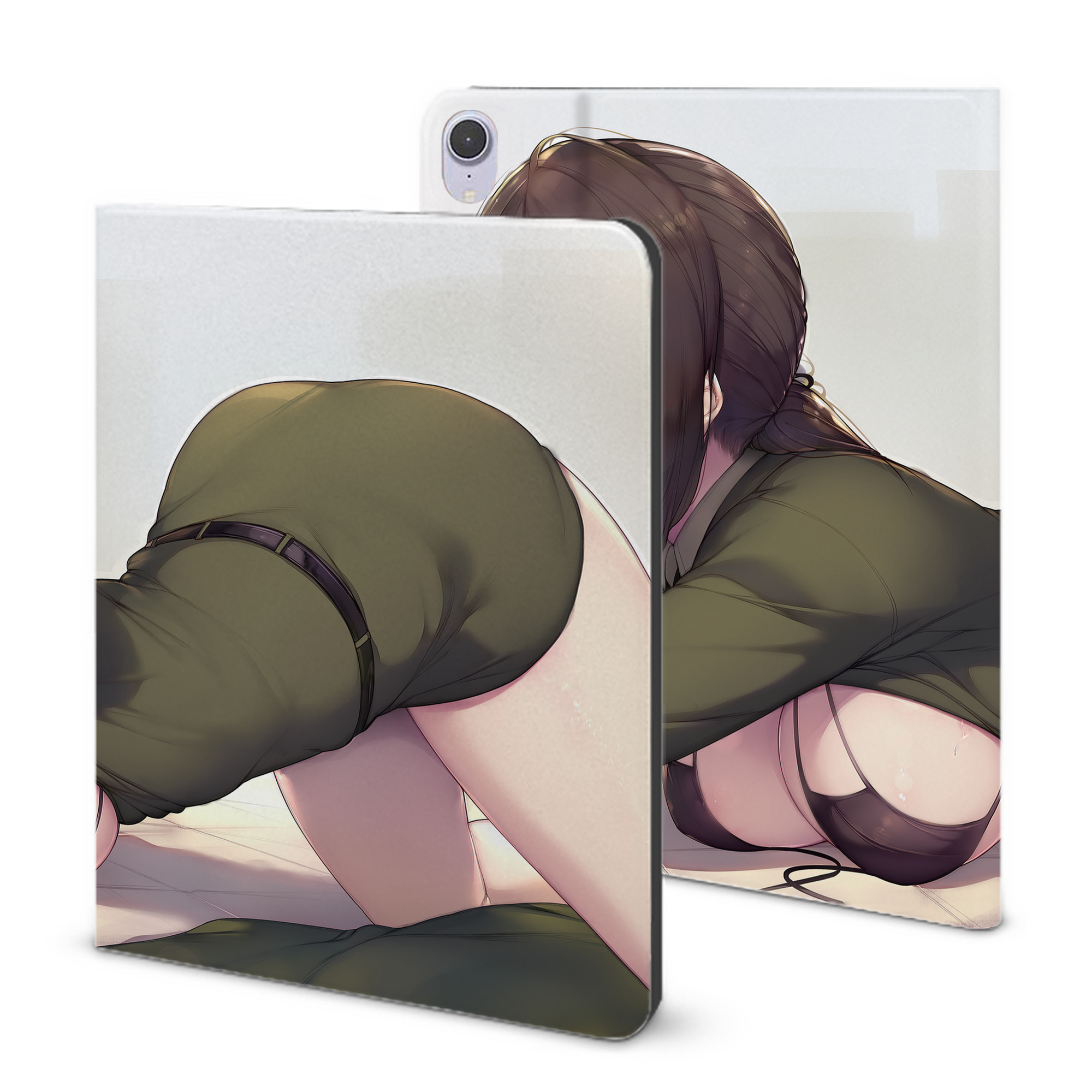 （画像用） 進撃の巨人 Attack on Titan IPad ケース ブック型 PUレザー TPU 耐衝撃 軽量 薄型 ペン収納なし 全面保護 IPad 各モデル対応